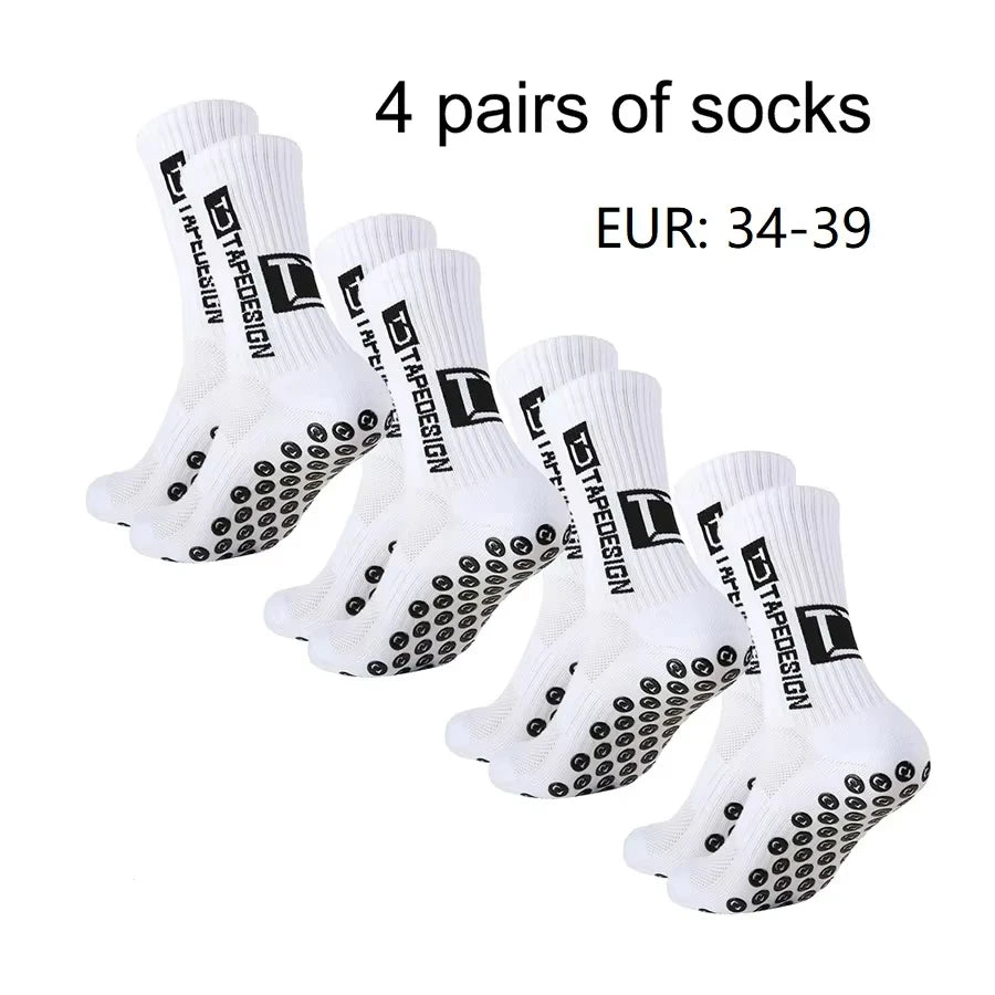 Football Non-Slip Grip Socks – Mid-Tube Training & Match Socks
