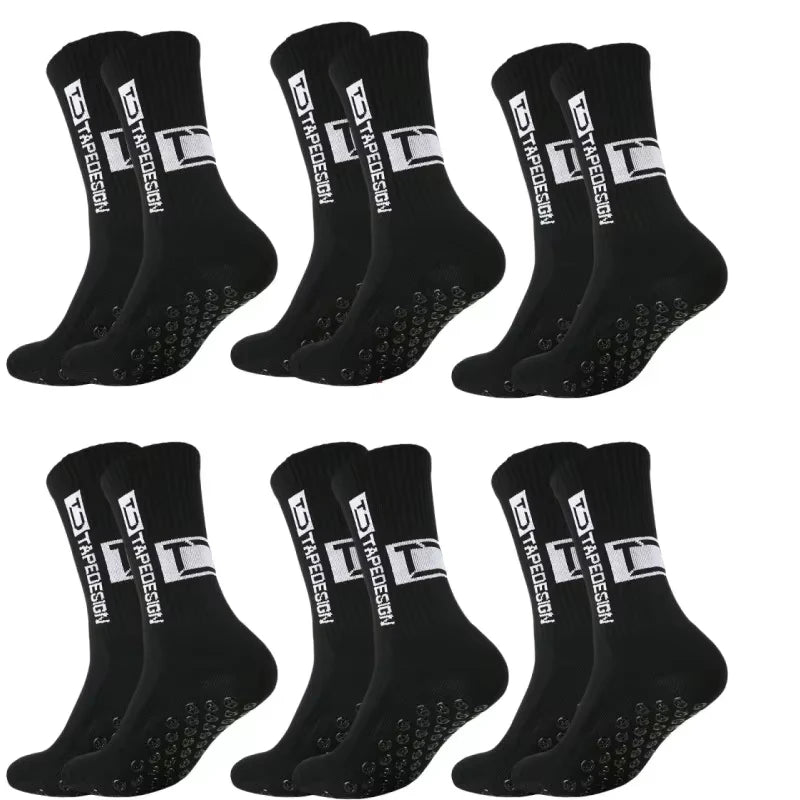 Football Non-Slip Grip Socks – Mid-Tube Training & Match Socks