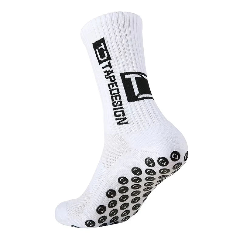 Football Non-Slip Grip Socks – Mid-Tube Training & Match Socks