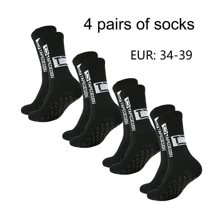 Football Non-Slip Grip Socks – Mid-Tube Training & Match Socks