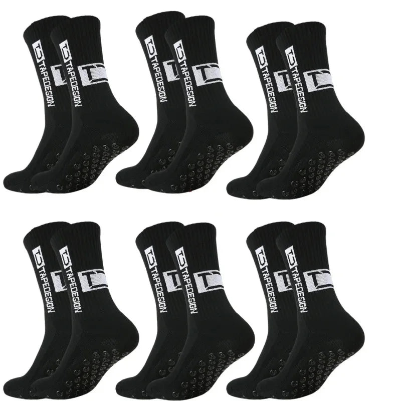 Football Non-Slip Grip Socks – Mid-Tube Training & Match Socks