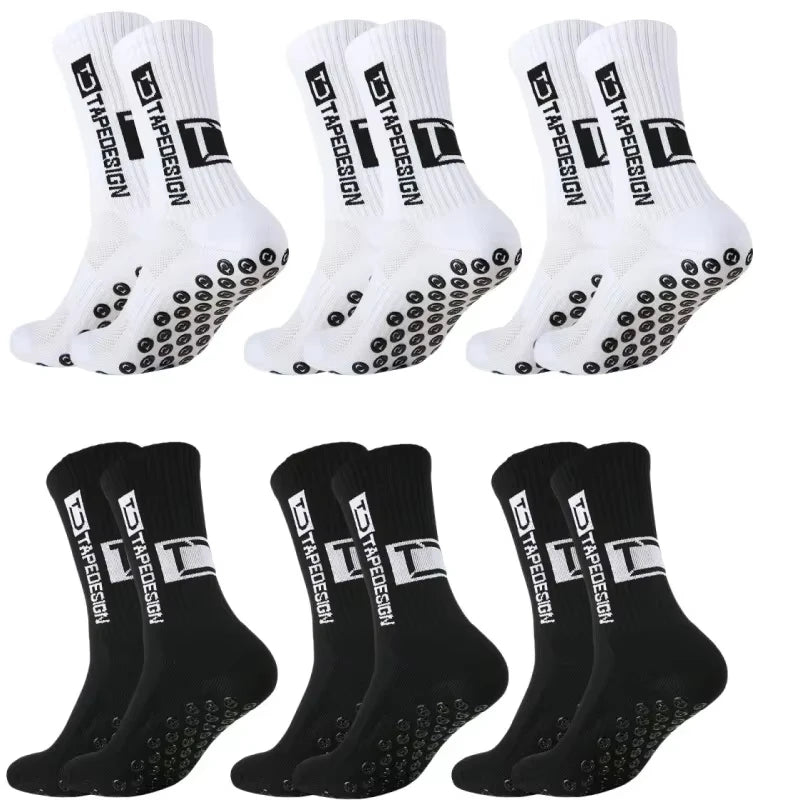 Football Non-Slip Grip Socks – Mid-Tube Training & Match Socks