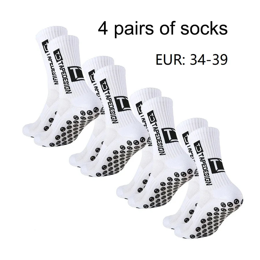 Football Non-Slip Grip Socks – Mid-Tube Training & Match Socks
