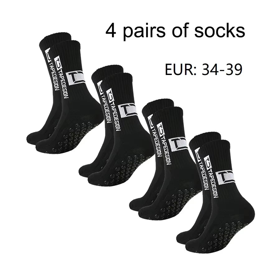 Football Non-Slip Grip Socks – Mid-Tube Training & Match Socks