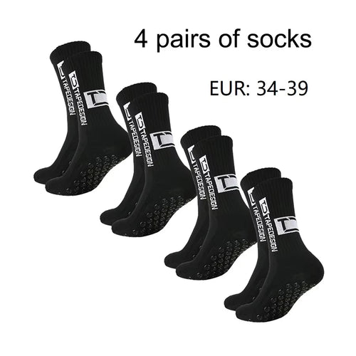 Football Non-Slip Grip Socks – Mid-Tube Training & Match Socks