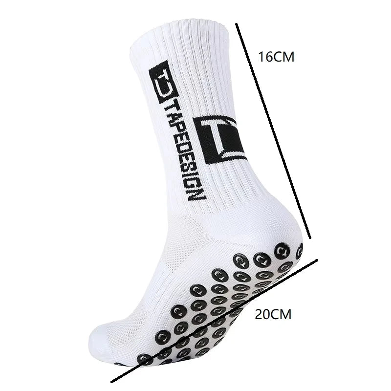 Football Non-Slip Grip Socks – Mid-Tube Training & Match Socks